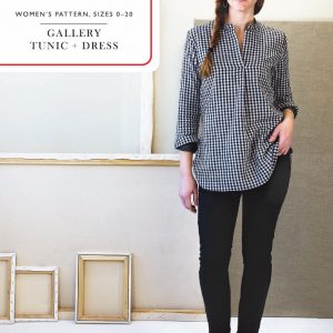 Liesl + Co. Gallery Tunic and Dress Downloadable Pattern LC015GT