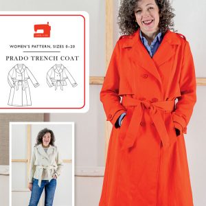 Liesl + Co. Prado Trench Coat Downloadable Pattern LC059PT