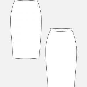 Named Clothing SHADI KNIT SKIRT Downloadable Pattern 01-044