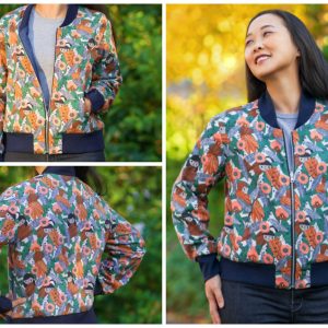 Itch to Stitch Causeway Bomber Downloadable Pattern ITS078