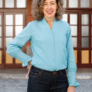 Liesl + Co. Fitzroy Blouse Downloadable Pattern LC037FB1