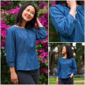 Itch to Stitch Galicia Top Downloadable Pattern ITS098