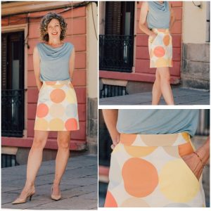 Liesl + Co. Garibaldi A-Line Skirt Downloadable Pattern LC050GS1