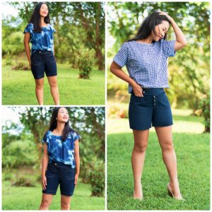 Itch to Stitch Hermosa Shorts Downloadable Pattern ITS063