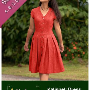 Itch to Stitch Kalispell Dress Downloadable Pattern ITS058