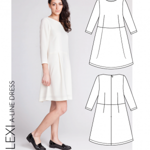 Named Clothing LEXI A-LINE DRESS Downloadable Pattern