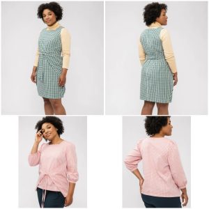 Named Clothing Lilja Dress, Pinafore and Blouse Downloadable Pattern