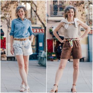 Liesl + Co. Lisboa Walking Shorts Downloadable Pattern LC046LS