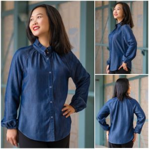 Itch to Stitch Majorelle Shirt & Dress Downloadable Pattern ITS122