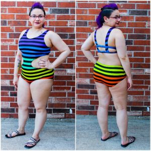 5 out of 4 Patterns Mona Monokini Swimsuit Downloadable Pattern