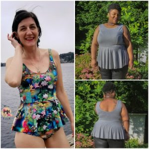 5 out of 4 Patterns Rosanna Tank, Tankini, Dress, and Swim Dress Downloadable Pattern