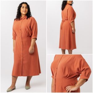 Named Clothing Silmu Shirt and Shirtdress Downloadable Pattern