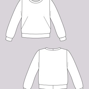 Named Clothing SLOANE SWEATSHIRT Downloadable Pattern