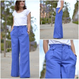 Pauline Alice Sorell trousers Downloadable Pattern