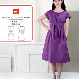 Liesl + Co. Terrace Dress Downloadable Pattern LC023TD