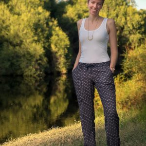 Itch to Stitch Tierras Woven Joggers Downloadable Pattern ITS026