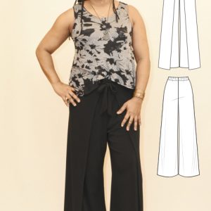Christine Jonson Wrap Pants Downloadable Pattern 227