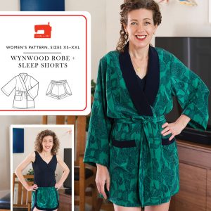 Liesl + Co. Wynwood Robe + Sleep Shorts Downloadable Pattern LC041WR