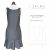Salme Sewing Patterns Flounce Hem Dress Downloadable Pattern 156