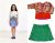 Oliver & S Double Dutch Jacket and Skirt Downloadable Pattern OS057DD2